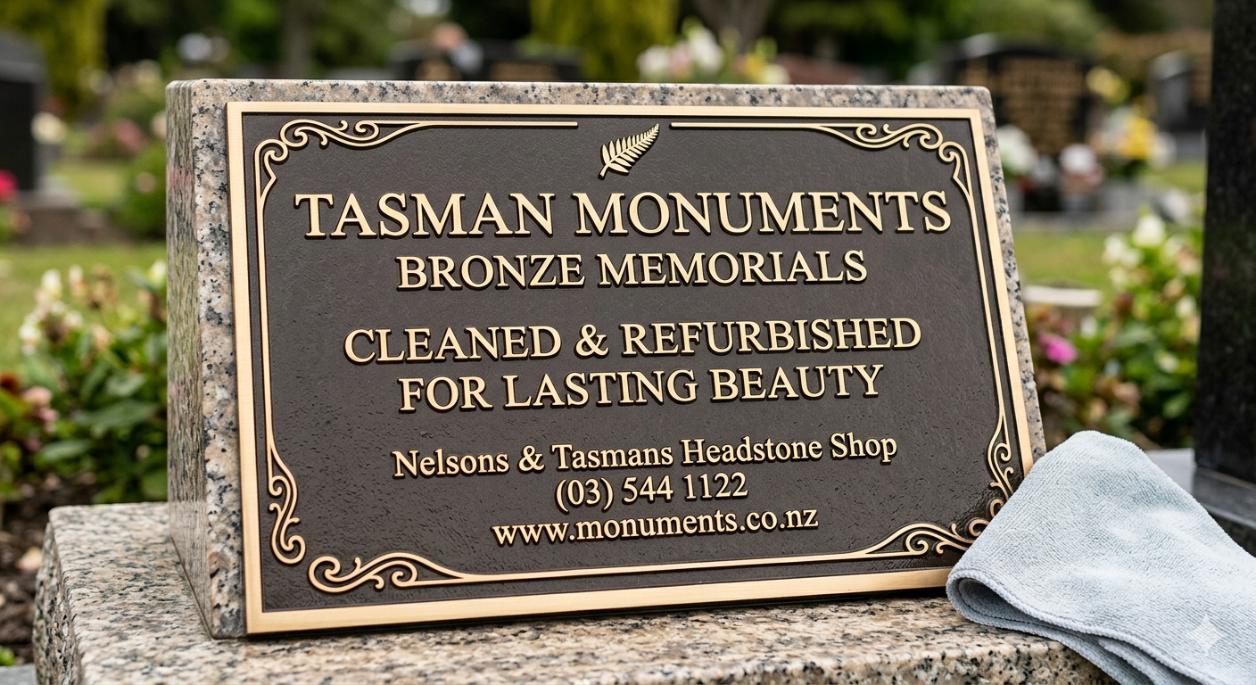 Professional Bronze Memorial Plaque